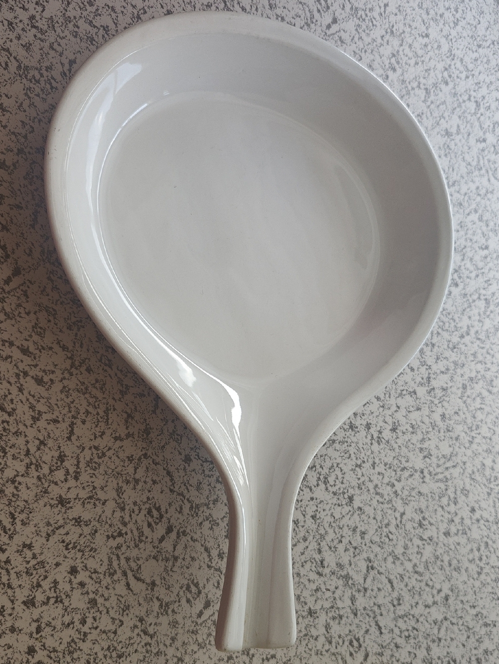 Vintage Hall Don Stakups Oven Ware skillet 12" White